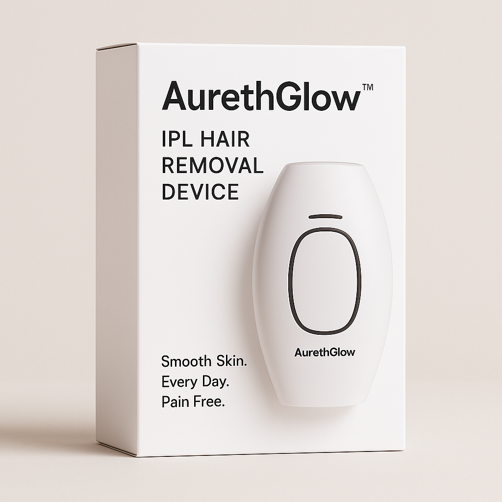 AurethGlow IPL Hair Removal Handset